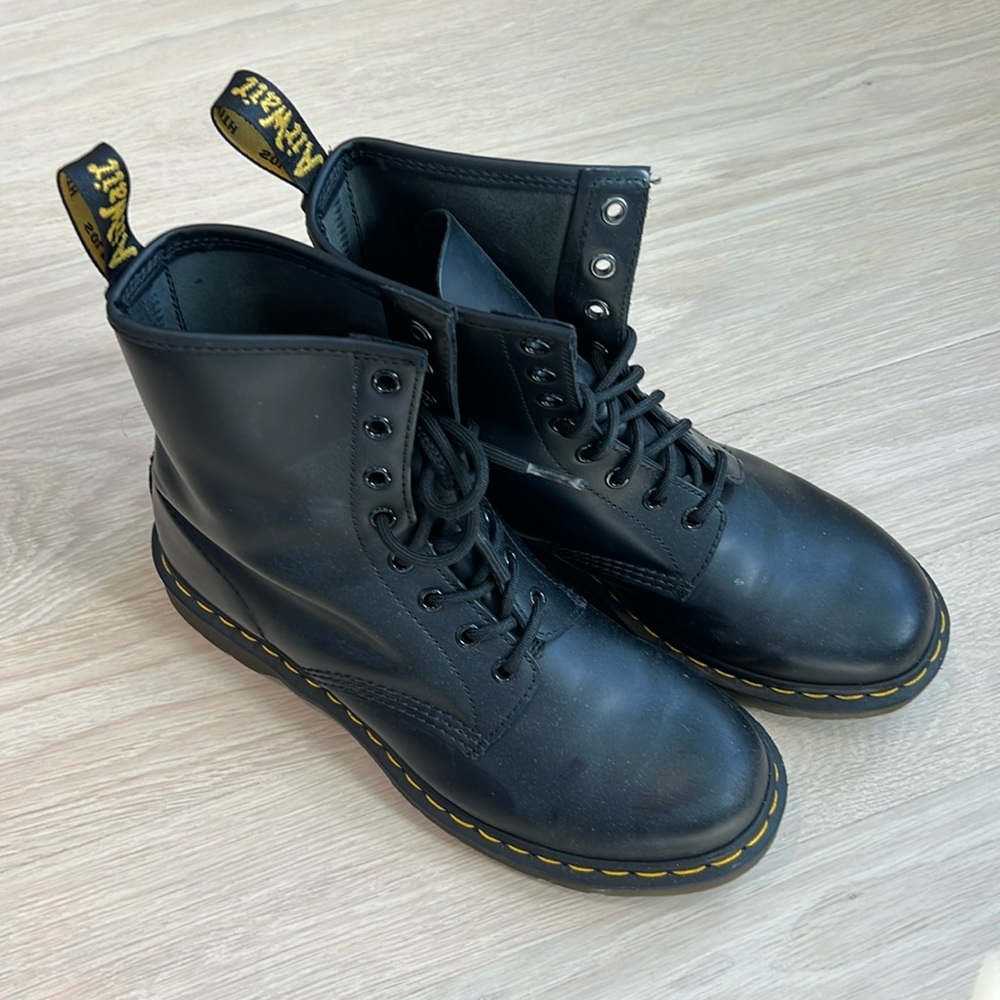 Dr. Martens black boots size 10 Ladies women